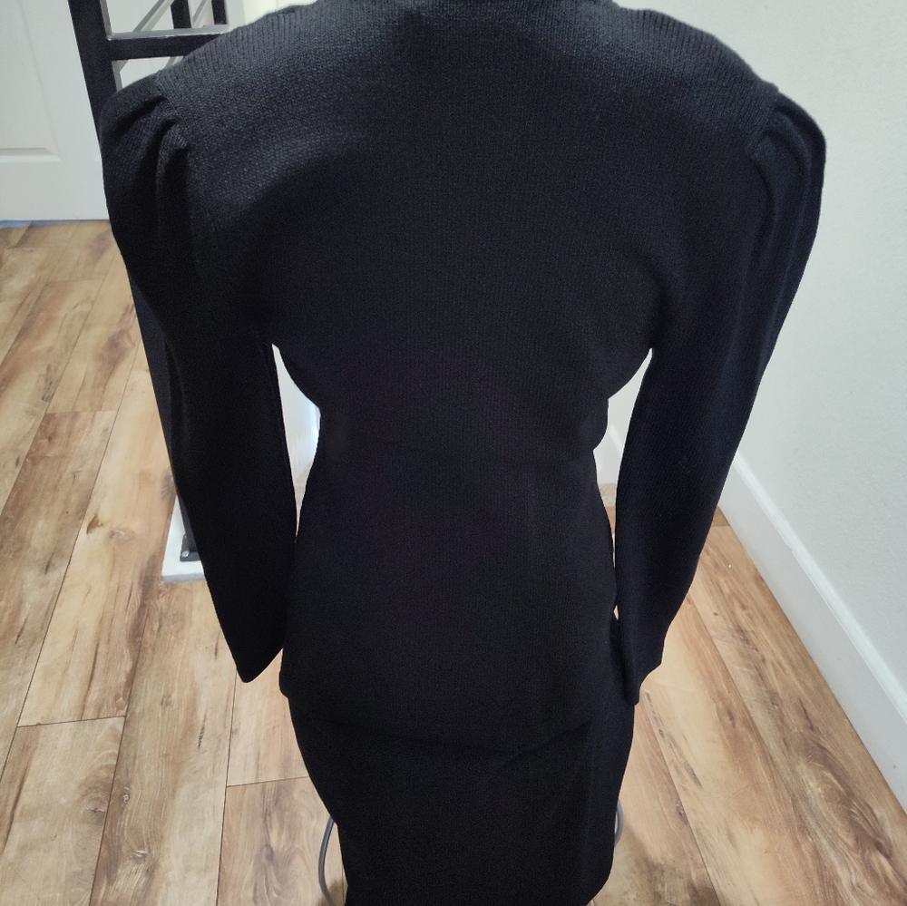RARE Vtg Sonia Handmade Knit Skirt Set - Picture 6 of 11